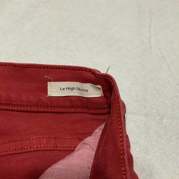 Frame Le High Twisted Seam Skinny Ankle Jeans - Picture 9 of 12